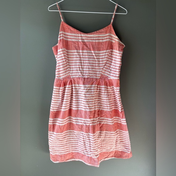 Old Navy, size L, Striped orange and white Sundress, 100% cotton - Picture 2 of 7